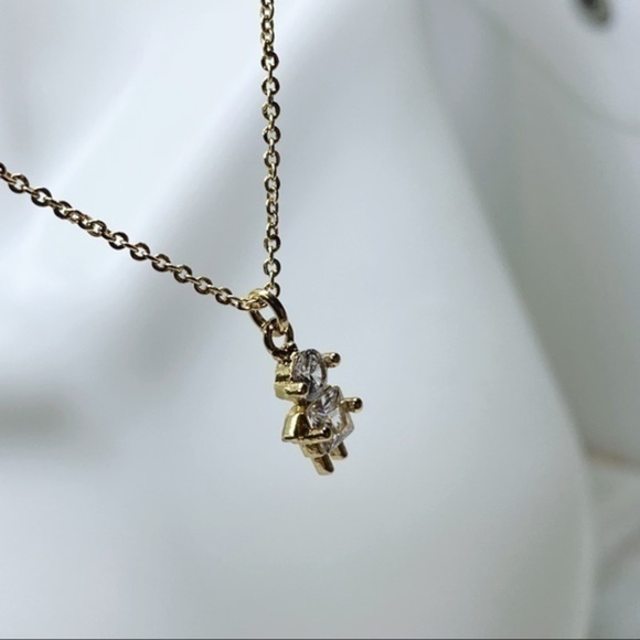 PETITE Girl Charm Necklace Mom Gift Children Pendant - Picture 3 of 8